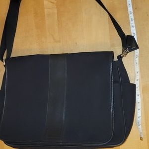 BLACK Authentic Coach Crossbody laptop bag